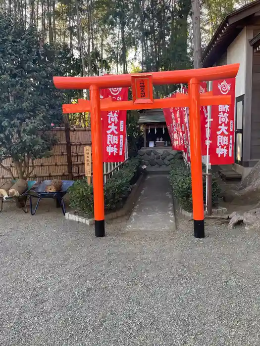 相模国総社六所神社の鳥居