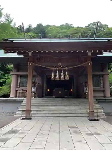 安房神社の本殿