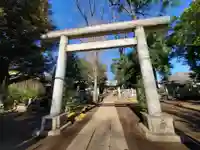 八雲氷川神社の鳥居