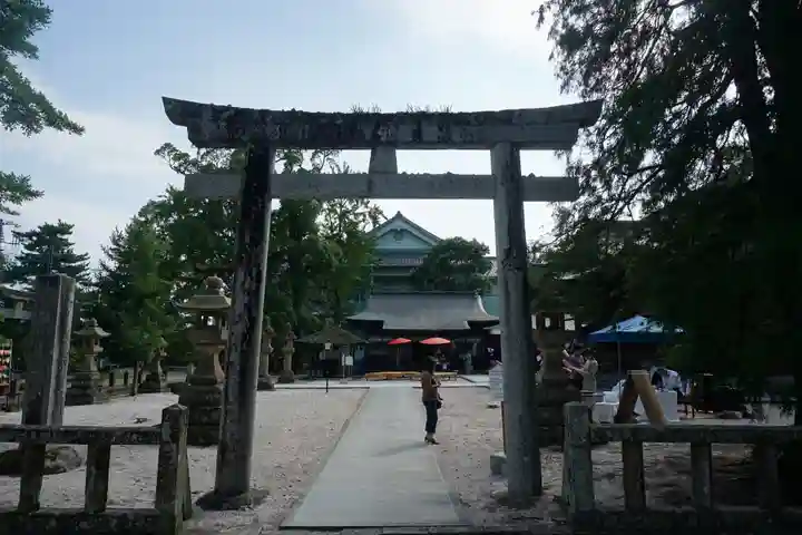 松江神社の鳥居