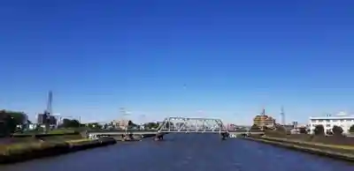 上一色日枝神社の周辺