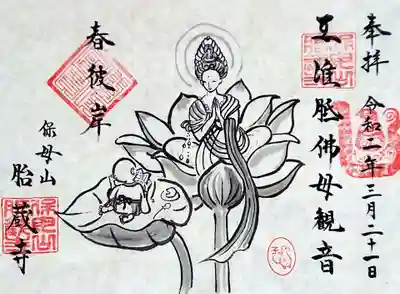 胎蔵寺の御朱印