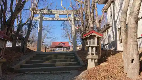 釧路一之宮 厳島神社の鳥居