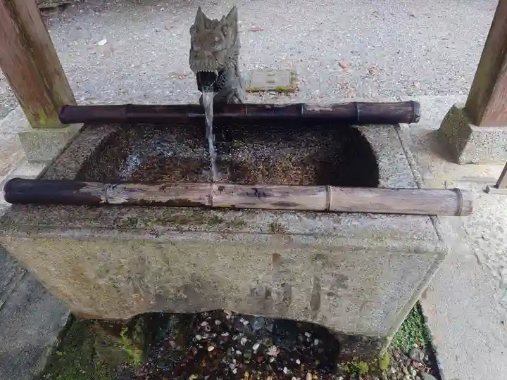 丹生川上神社(下社)の手水舎