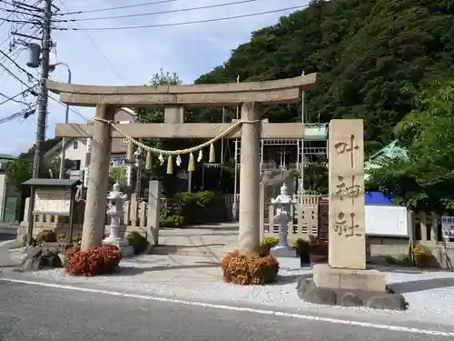 叶神社（東叶神社）の鳥居