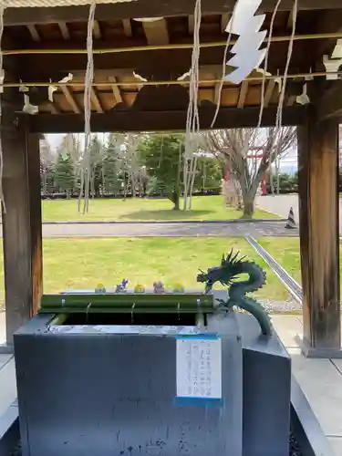 美瑛神社の手水舎