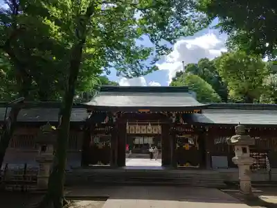 荻窪八幡神社の山門・神門