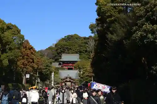 旗上弁財天社の景色