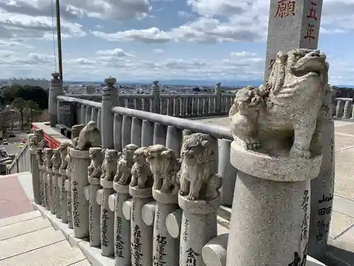 成田山名古屋別院大聖寺(犬山成田山)の狛犬