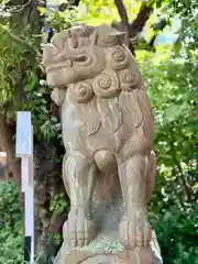 漢國神社の狛犬