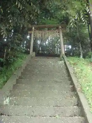 八劔神社若宮御社の鳥居