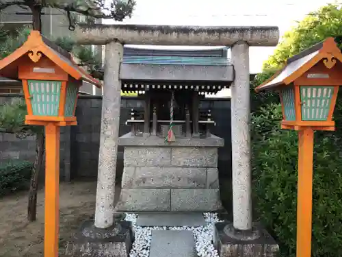 萬満寺の鳥居