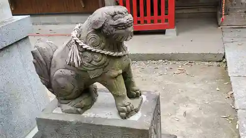 宮谷八幡神社の狛犬