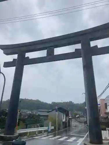 竈山神社の鳥居