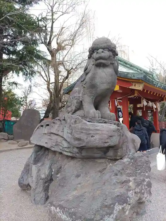 浅草神社の狛犬