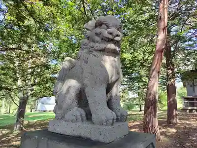 音江神社の狛犬