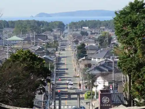 宮地嶽神社の景色