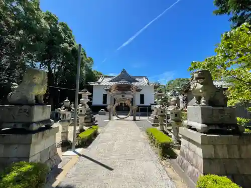 小川神社の狛犬