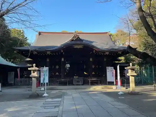 渋谷氷川神社の本殿・本堂