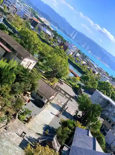 和歌浦天満宮の景色