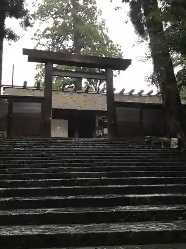 伊勢神宮内宮（皇大神宮）の鳥居