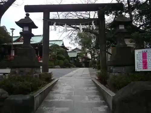 東大島神社の鳥居