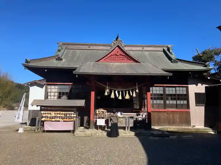鶴峯八幡宮の本殿・本堂