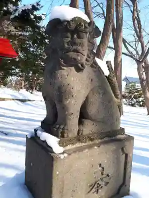 島松神社の狛犬
