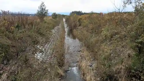 中更別神社の景色