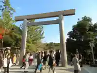 伊勢神宮内宮(皇大神宮)の鳥居