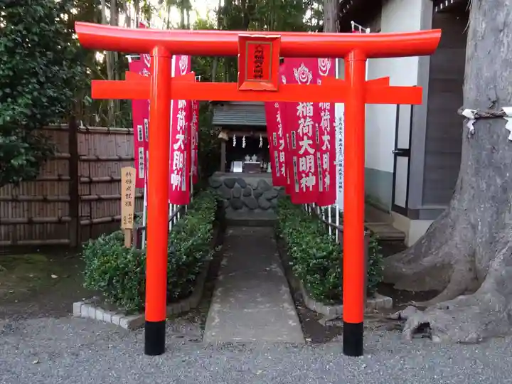 相模国総社六所神社の末社・摂社