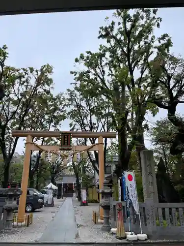 蛇窪神社の鳥居