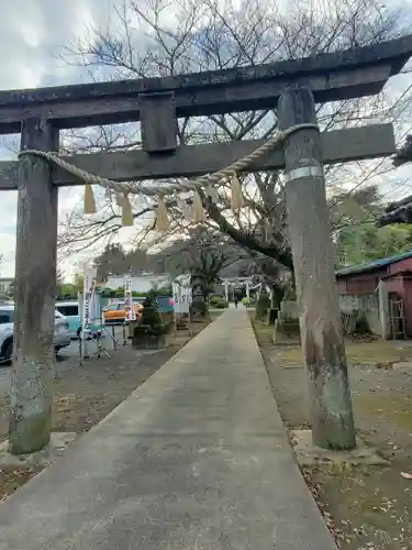 前玉神社の鳥居