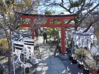 旗上弁財天社の鳥居