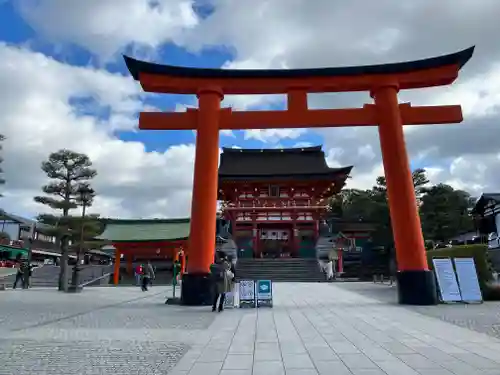 伏見稲荷大社の鳥居