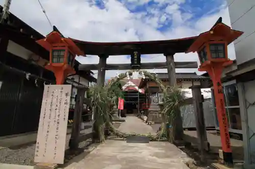 大鏑神社の鳥居