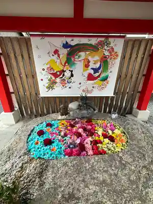 別小江神社の手水舎