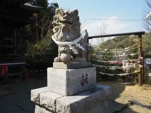 小野神社の狛犬