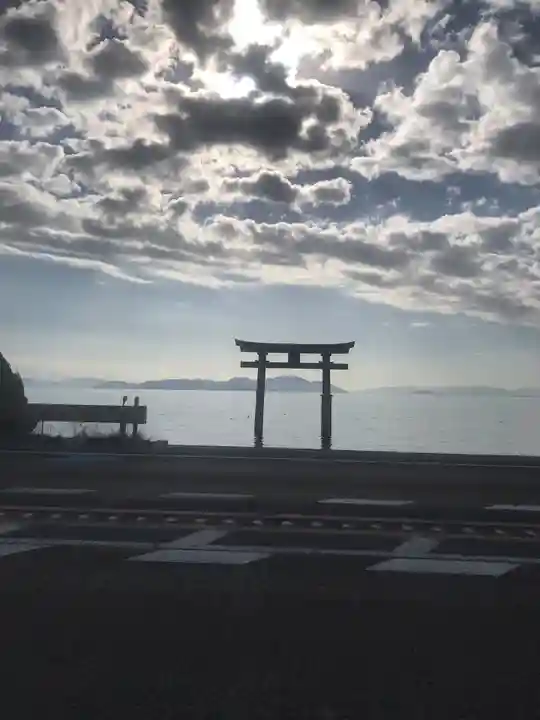 白鬚神社の鳥居