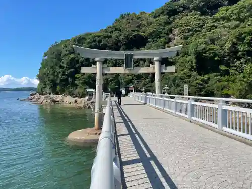 八百富神社の鳥居