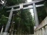 北口本宮冨士浅間神社の鳥居