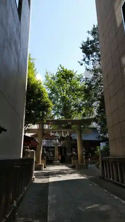 日本橋日枝神社の鳥居