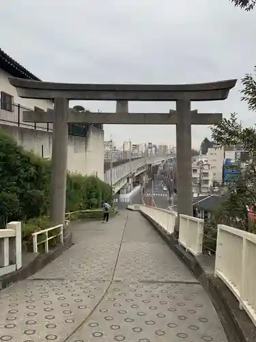 赤羽八幡神社の鳥居