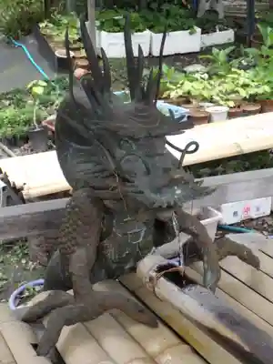 富士浅間神社の手水舎