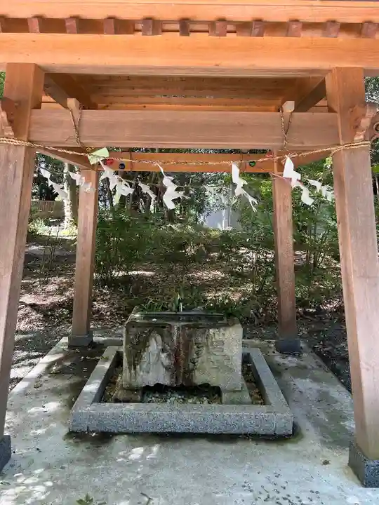 諏訪八幡神社の手水舎