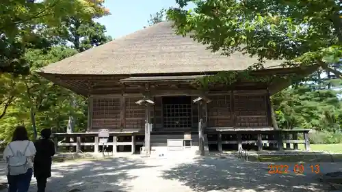 毛越寺の本殿・本堂