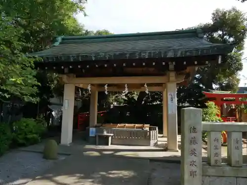 葛西神社の手水