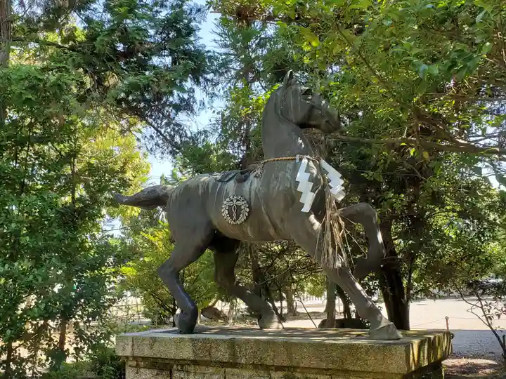 春日神社の狛犬