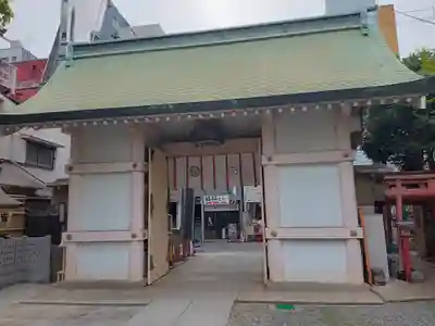 綱敷天神社の山門・神門