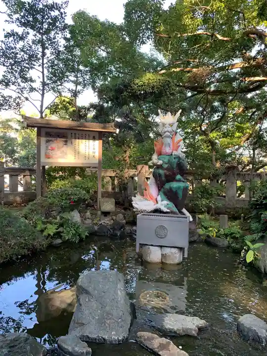 江島神社の庭園